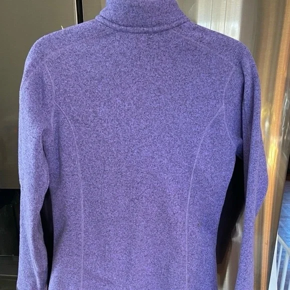 Purple Patagonia 1/4 zip Better Sweater size small. - Picture 2 of 6